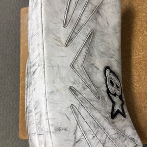 INT Brian's NETZERO blocker (Used) White Intermediate Regular Brians net zero ice hockey goal goalie