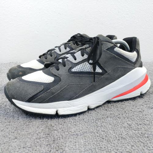 Under Armour Forge 96 Mens Size 10 Running Shoes Gray Suede Sneaker 3021794-001
