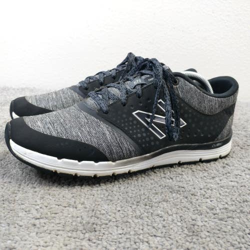 New Balance 577v4 Womens Size 8.5 Running Shoes Low Top Black Gray WX577HB4