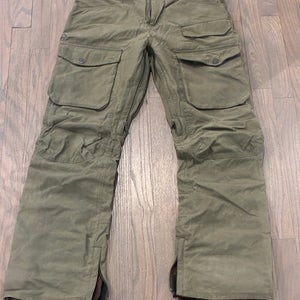 Brown Men's Adult Burton Hellbrook Dryride Small Pants (Used)