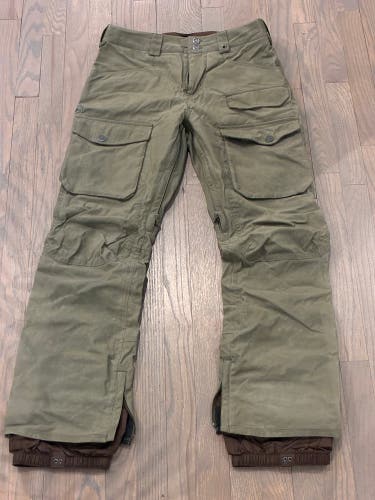 Brown Men's Adult Burton Hellbrook Dryride Small Pants (Used)