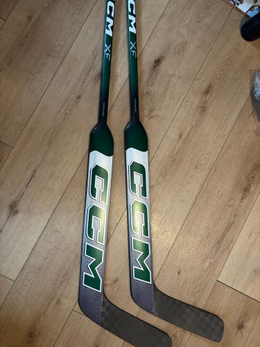 Senior CCM XF Regular Goalie Stick 25" Paddle