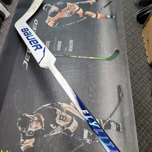 P31 | 26" Senior Bauer Vapor flylite Full Right Goalie Stick 26" Paddle Pro Stock (Used)