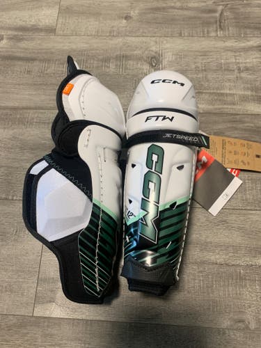 Senior CCM JetSpeed FTW 12" Shin Pads (New)