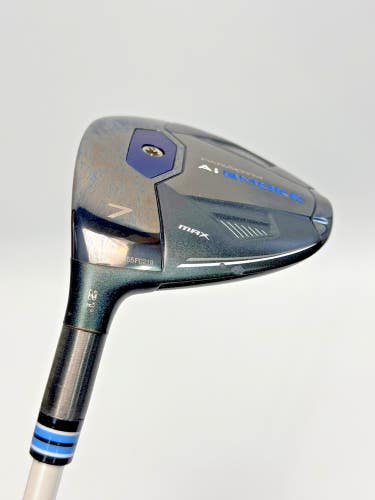 Callaway Ai Smoke Max Left Handed 7 Wood 21 Fujikura Speeder 765 75g Stiff