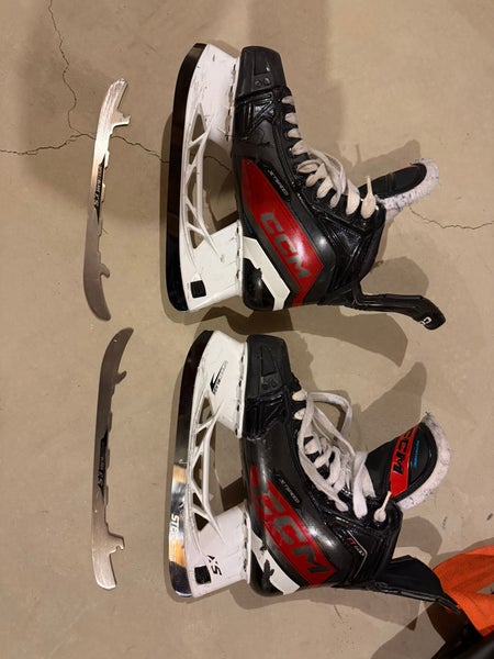 2023 CCM JetSpeed FT680 Skates Regular Width 7.5 black step steel