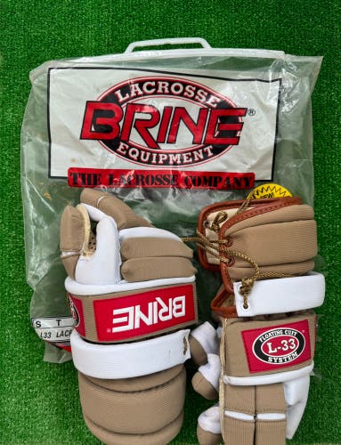 *rare* Brine L-33 Lacrosse Gloves