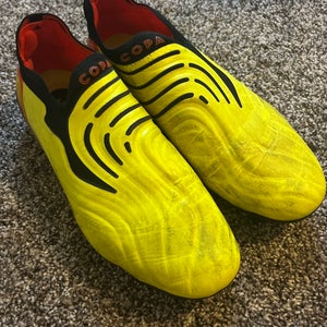 Yellow Unisex Size M 9.0 (W 10.0) Adidas Copa Turf Cleats Cleats (Used)