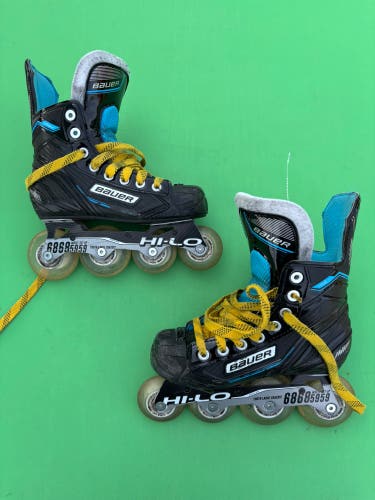Junior Bauer RSX Inline Skates Regular Width Size 1