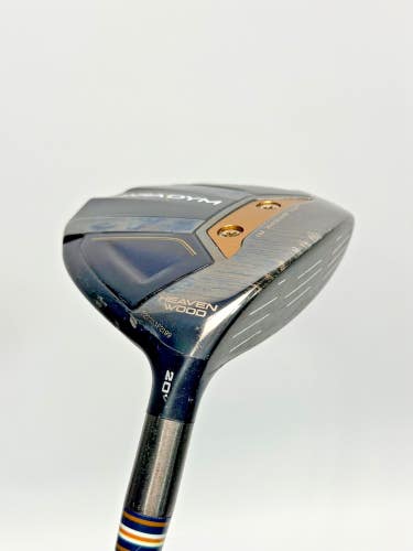 Callaway Paradym Heavenwood 7 Wood 20 HZRDUS Black 75g Stiff 43' JumboMax L