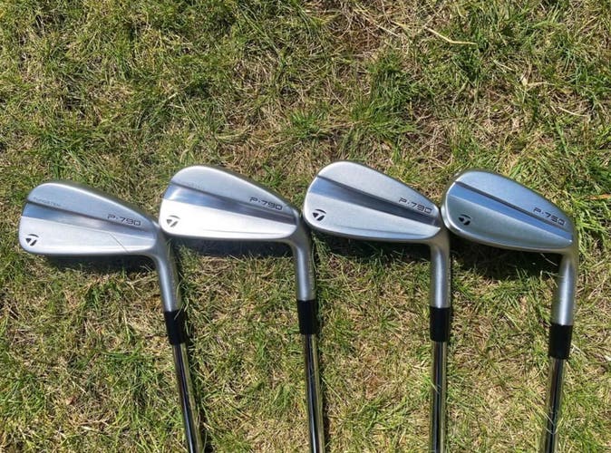 Men's 2023 TaylorMade P-790 Right Handed Iron Set Stiff Flex Steel Shaft (New)
