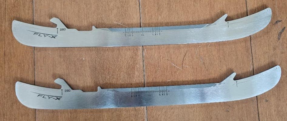 Bauer Fly-X Hockey Skate Steel Runners – 280mm – 5/8" Sharpen (Used)