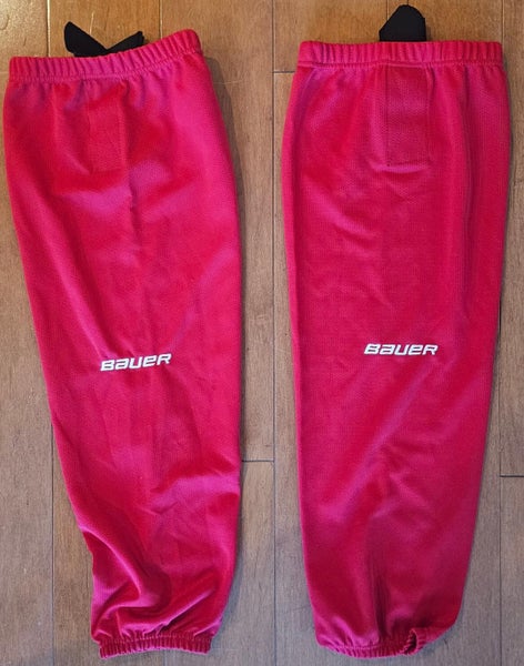 Bauer Hockey Socks – Size S/M – Lightweight & Durable – Excellent Condition (Used)