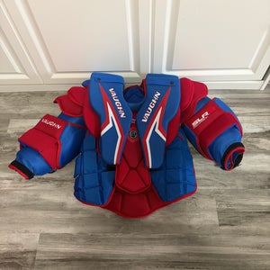 Custom Beefed up Vaughn SLR3 Pro Carbon Goalie Chest Protector Pro Stock - Medium (New)