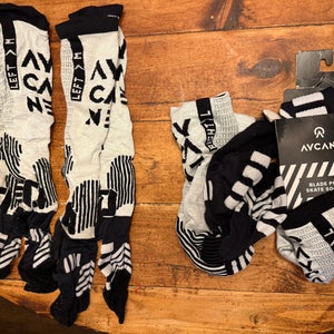 1 pair Aycane Powerlight Skate Socks & 2 pairs Batadis Cut Resistant Socks