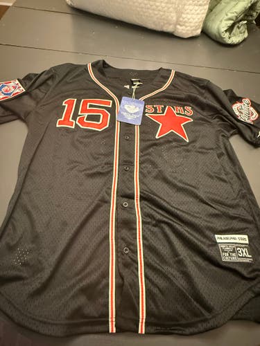 Black XXXL Adult Unisex Jersey (New)