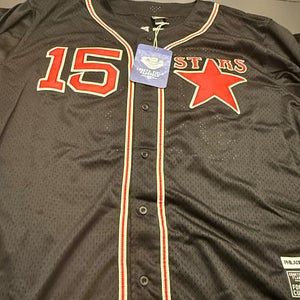 Black XXXL Adult Unisex Jersey (New)