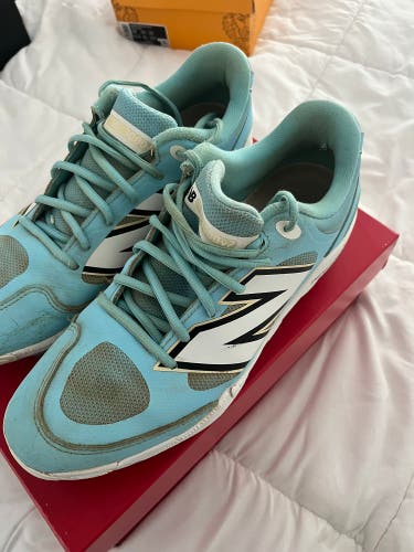 Sky Blue Men's Size M 10.5 (W 11.5) New Balance 3000v7 Low Top Metal (Used)