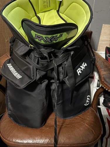 Senior XXL Warrior Ritual X4 E Hockey Goalie Pants (Used)