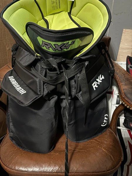 Senior XXL Warrior Ritual X4 E Hockey Goalie Pants (Used)