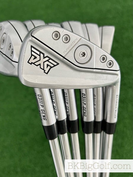 PXG 0311 P GEN6 Forged Iron Set 5-G / True Temper Elevate 95 Stiff