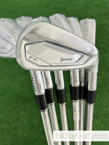 NEW Srixon ZXiR 25 Forged Iron Set 4-P / KBS Tour Lite Stiff