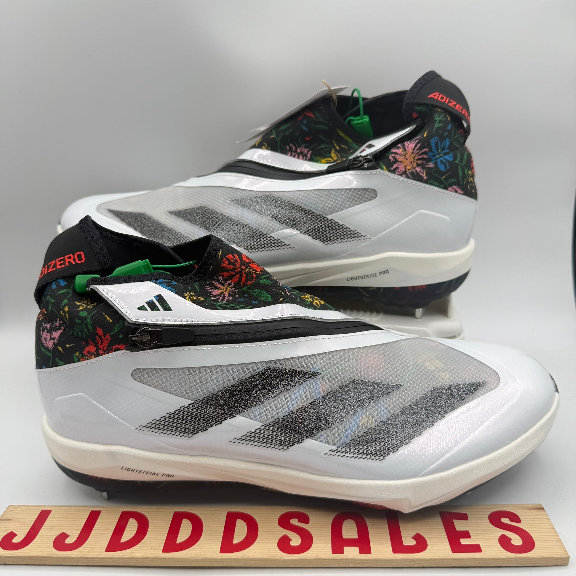 *NEW Men\'s 12 Adidas Ultraboost DNA 1.0 Dugout Talc Metal Baseball Cleats IH5210 Adidas Ultraboost DNA 1.0 Dugout  main image 4