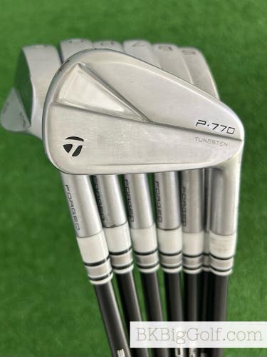 Taylormade P770 / P7MC / P7MB 23 Forged Combo Iron Set 4-P / Axiom Velocore