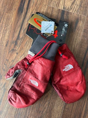 2014 Olympics TNF Team Issued Freeski Red Medium Adult Unisex The North Face Gloves (New)