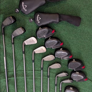 Callaway Apex Smoke 19 6-P, A, and 3&4H with covers