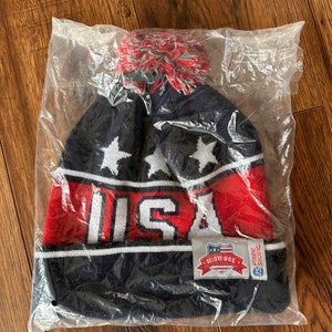 US Freeskiing 2014 Olympic Season Blue One Size Fits All Adult Unisex Hat (New)