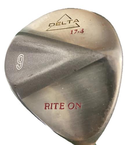Delta Rite On 9 Wood 27* RH PowerFlo Ladies Graphite 39" New 360 Velvet Grip
