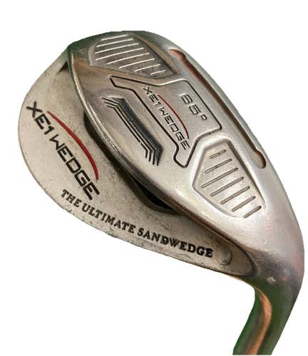 Xe1 The Ultimate Sand Wedge 65 Lob Wedge Stiff Steel 35" RH Good Jumbo CP2 Grip