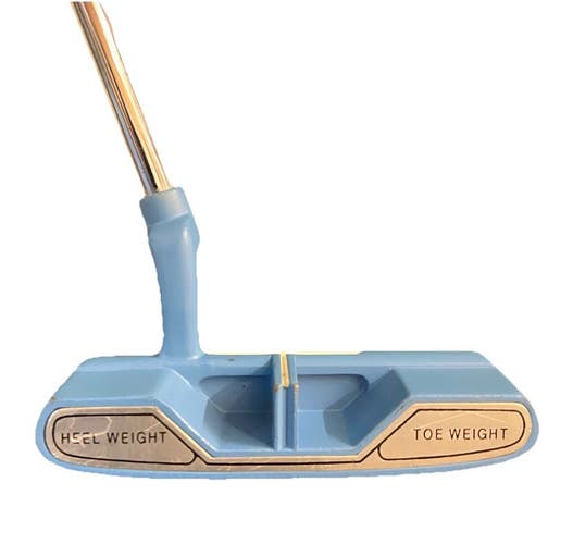 Cougar Customized F Heel Weight Toe Weight Blade Putter RH Steel 33.5" New Grip