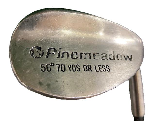 Pinemeadow Golf American Open Second Sand Wedge 56* RH Stiff Steel 35.5 New Grip