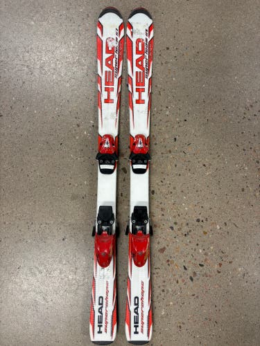 Kid's HEAD SuperShape Team 117 cm Skis | Head SLR 4.5 Bindings (Used)