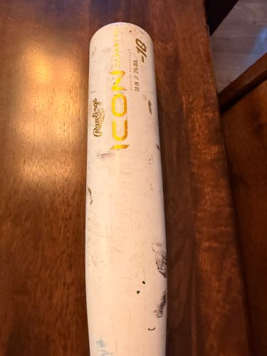 2024 Rawlings Icon Composite USSSA Certified Bat (-10) 20 oz 30" (Used)