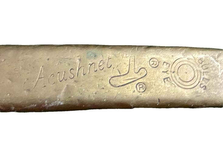 Acushnet Bullseye Oset M5F Putter RH Fluted Steel 35 Inches Good Original Grip