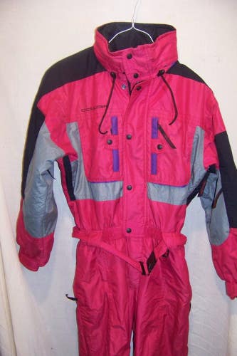 Vintage Couloir Insulated One Piece Snow Ski Suit, Men's 38 Small