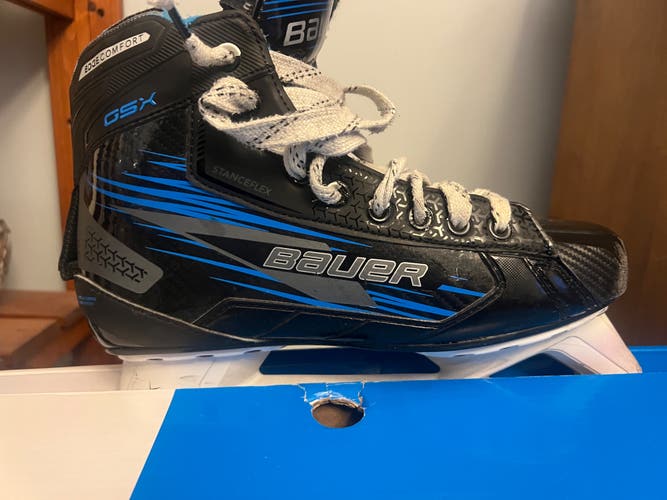 2024 Bauer GSX Hockey Goalie Skates Regular Width 8.5 (Used)