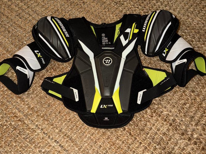 New Large Warrior ALPHA LX PRO Shoulder Pads