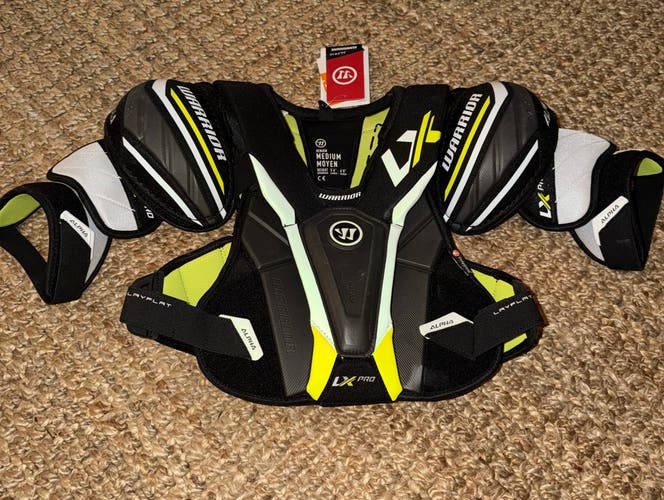 New Medium Warrior ALPHA LX PRO Shoulder Pads