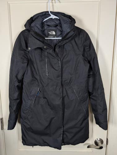 The North Face Dryvent Women's Size: M Black Arctic Parka Hood Winter Warm