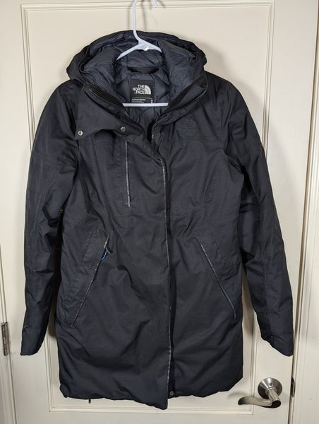 The North Face Dryvent Women's Size: M Black Arctic Parka Hood Winter Warm