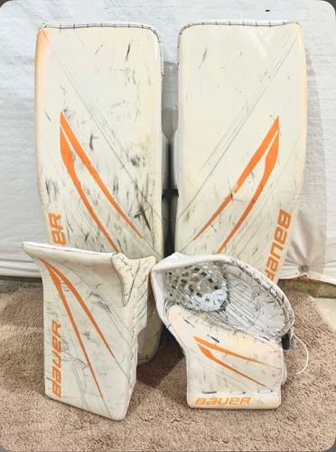Pittsburgh penguins Bauer Hyperlite 2 Regular Goalie pro stock Full Set