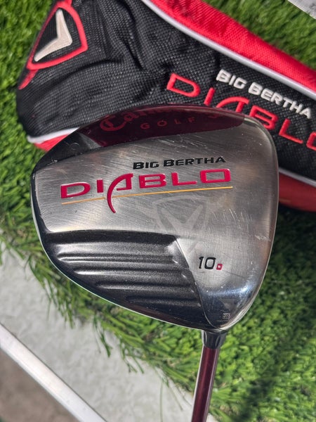 Callaway Big Bertha Diablo Driver 10 Degree Graphite Aldila DVS Regular Flex RH