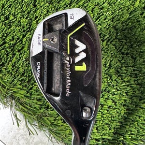 TaylorMade M1 2017 Rescue 3H Hybrid 19* Stiff Flex Kuro Kage Graphite 39” RH