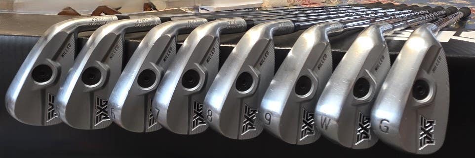 Men's PXG 0317T Forged Right Handed Clubs (Full Set) Regular Flex 8 Pieces (Used)