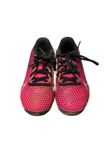Used Nike DIAMOND BB/SB Cleats Pink Youth 13.0 11834-S000044545
