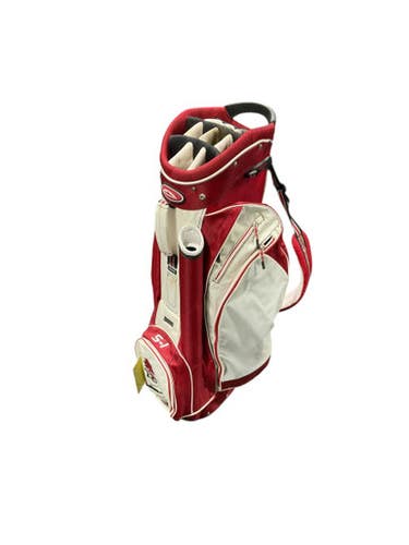Used Sun Mountain S-1 Mens Cart Bag Red 11834-S000044577